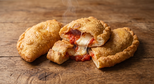 Calzone fritto - Pomodoro del Gargano, Mozzarella fiordilatte
